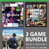Xbox Bundle FIFA 21 + GTA V + Watch Dogs 2