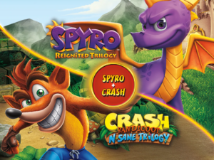 Spyro + Crash Remastered Game Bundle