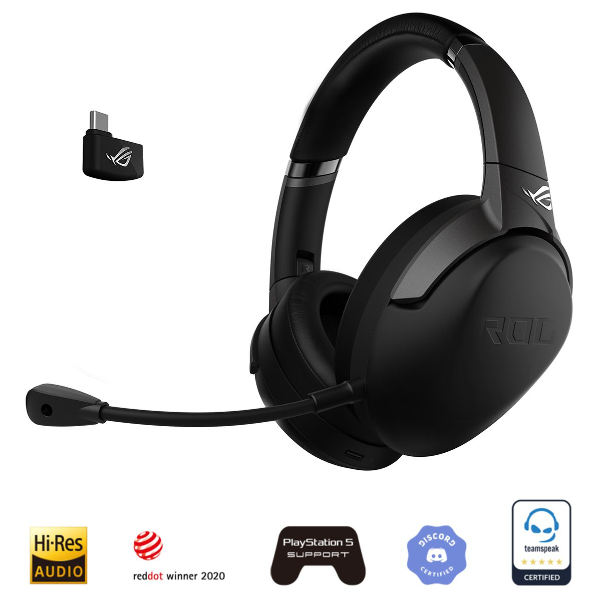 ASUS ROG Strix Go 2.4 Wireless Gaming Headset ASUS ROG Strix Go 2.4 Wireless Gaming Headset