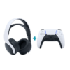 PS5 Pulse 3D Wireless Headset + DualSense Wireless Controller