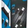 Stealth PlayStation 5 Twin Premium Braided Play & Charge 3m Cables