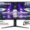 SAMSUNG 27" Odyssey G32A FHD 1ms 165Hz Gaming Monitor