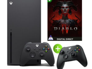 Xbox Series X 1TB + Diablo IV + Black Controller